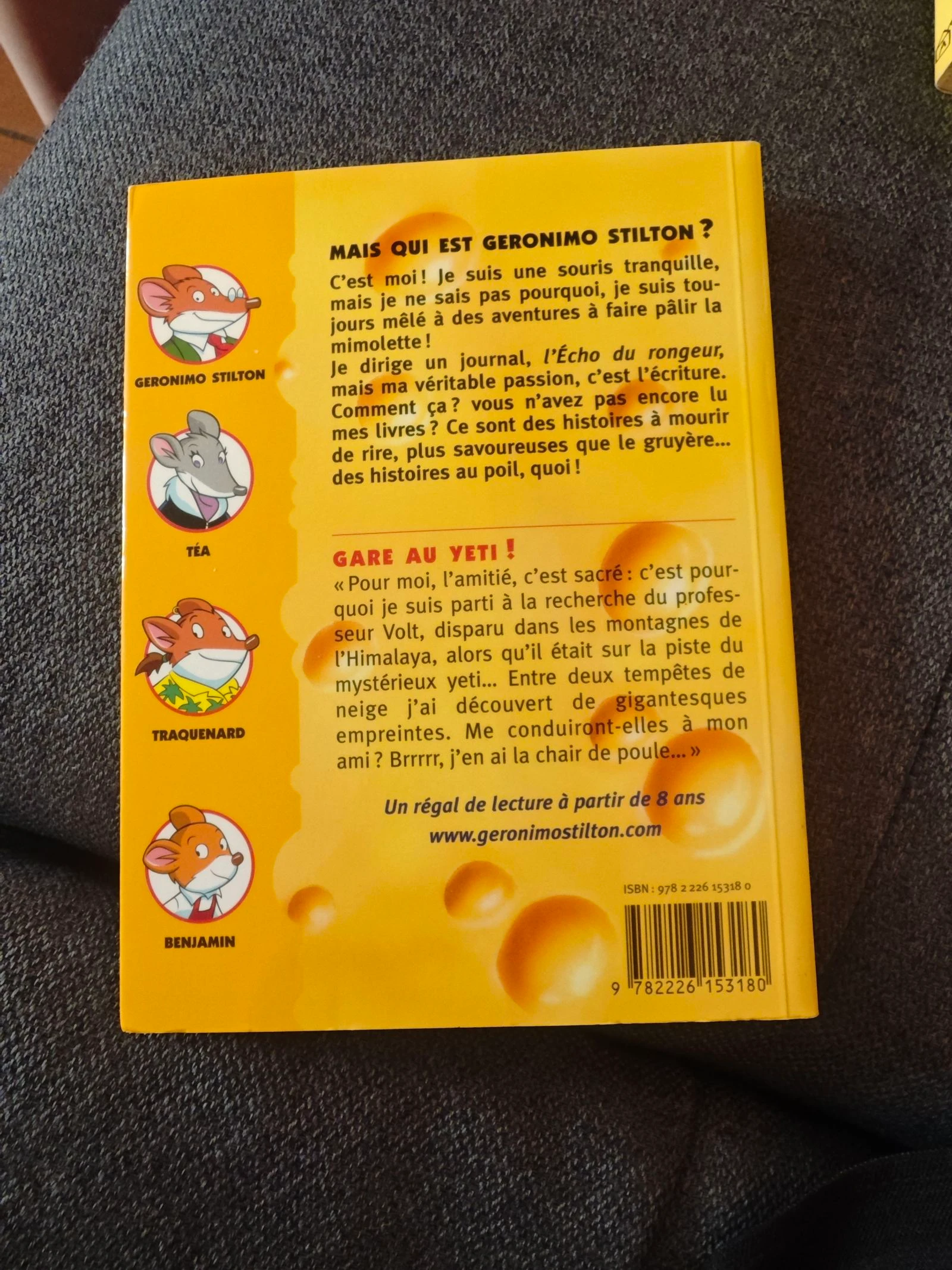 Gare au Yéti Tome 13 (Geronimo Stilton ) – photo 2